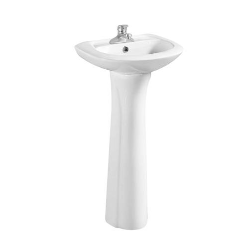 Lavabo con un solo orificio para grifo y soporte Save Place