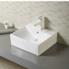 Lavabo de baño rectangular para lavarse las manos