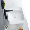 Lavabo de cerámica para baño sobre encimera de porcelana Diseños de lavabos para lavarse las manos