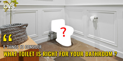 Cinco consideraciones para elegir un inodoro para su baño