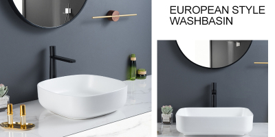 ¿Qué estilo de lavabo de cerámica preferirían los europeos?