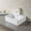 Lavabo rectangular de tamaño normal de diseño popular