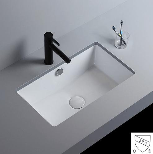 Lavabo de baño moderno