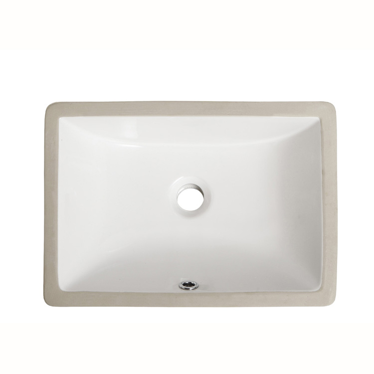 lavabo rectangular de sobremesa