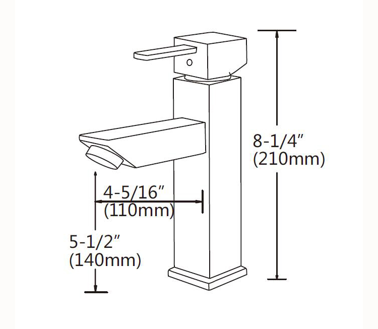 grifo de baño y ducha de latón