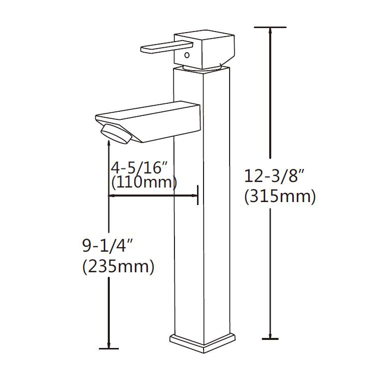 grifo del lavabo del baño