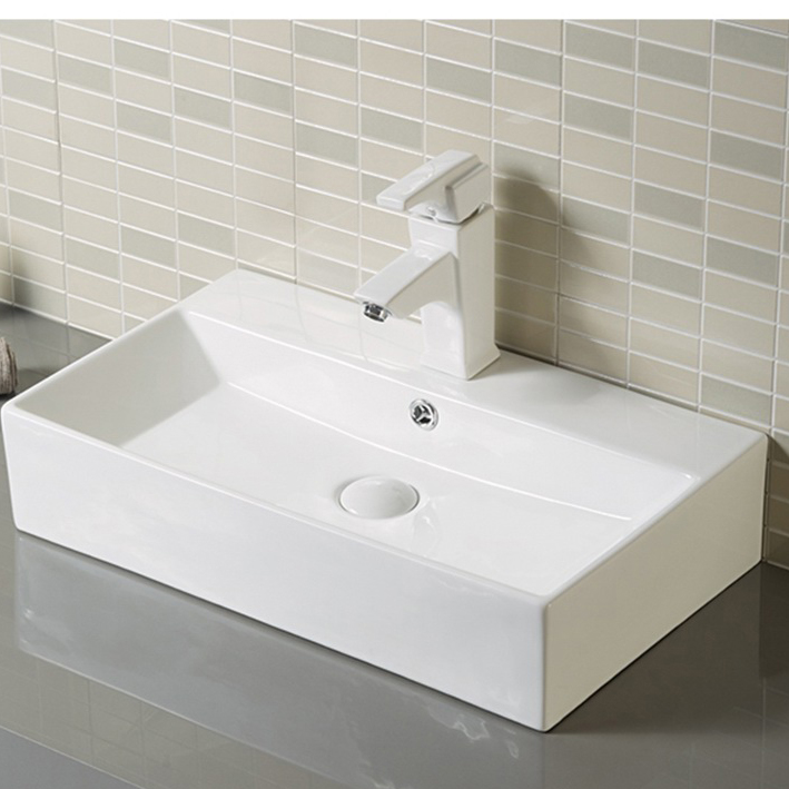 lavabo de baño rectangular pequeño cuadrado