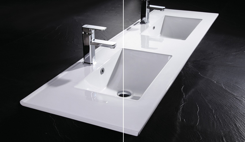 Fábrica de lavabos rectangulares para baño