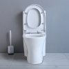 Inodoro con sifón de doble descarga American Best Flushing, 1 pieza para baño