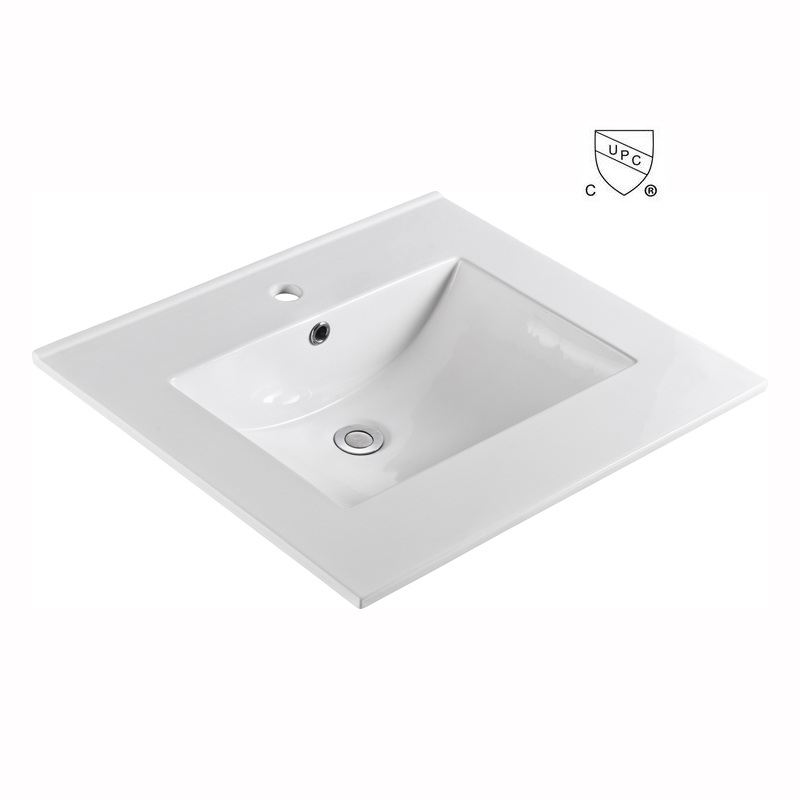 22" Width Wash Bowl Bathroom Sink