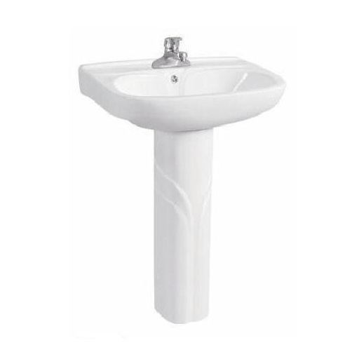 Ceramic Bathroom Sink Stand With Pedistal