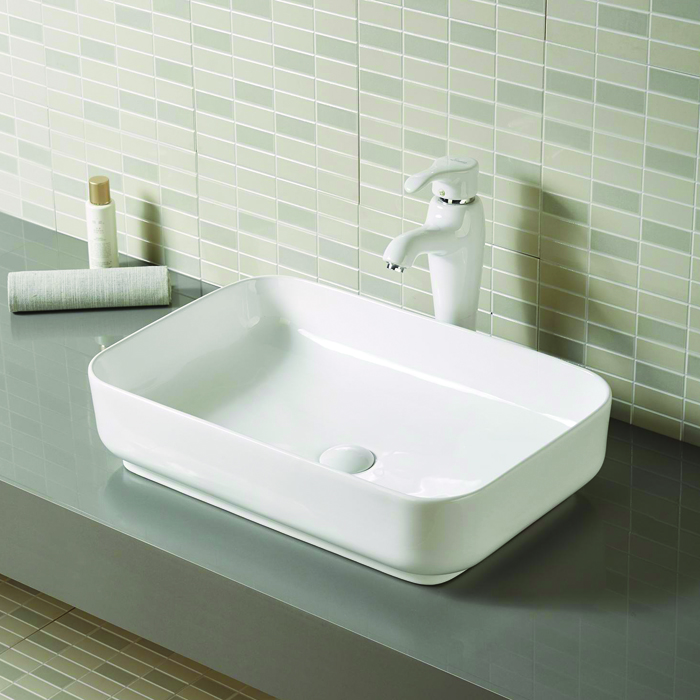 Large Vanity Top Wall Hung Wash Hand Basin