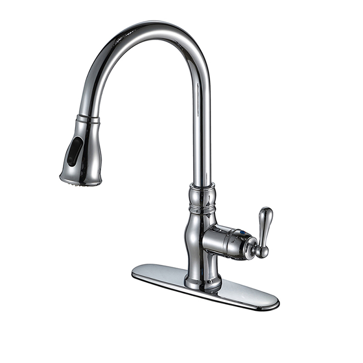 ODM Chrome Gooseneck Kitchen Faucet Factory