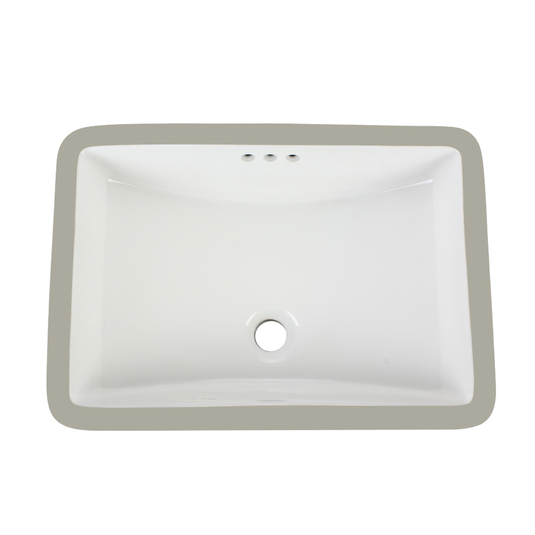 OEM White Square Bathroom Sink Factory