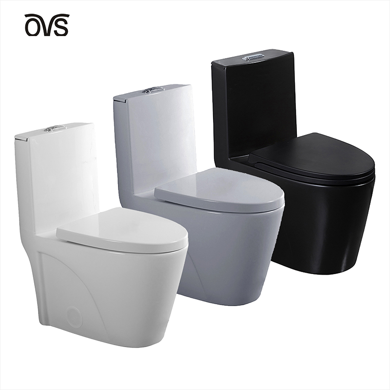 Sanitary Ware Floor Mounted Ceramic Siphonic One Piece Toilet Bathroom Wc Toilet