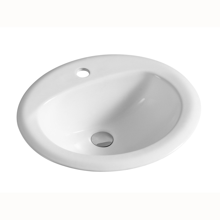 Bathroom wash basin undermount sink