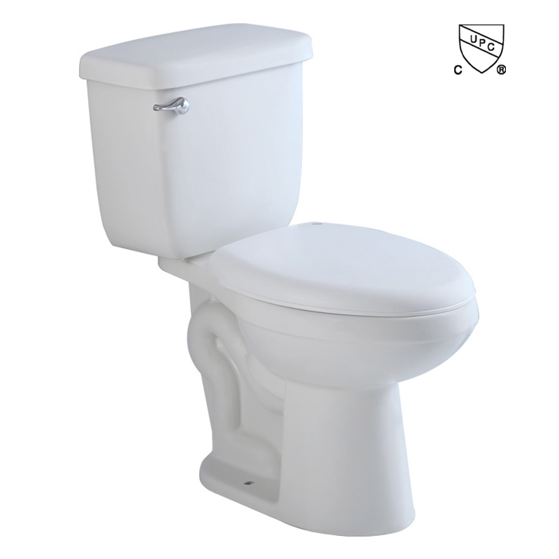 Factory Direct Premium Quality Siphon S Trap Two Piece Ceramic Toilet